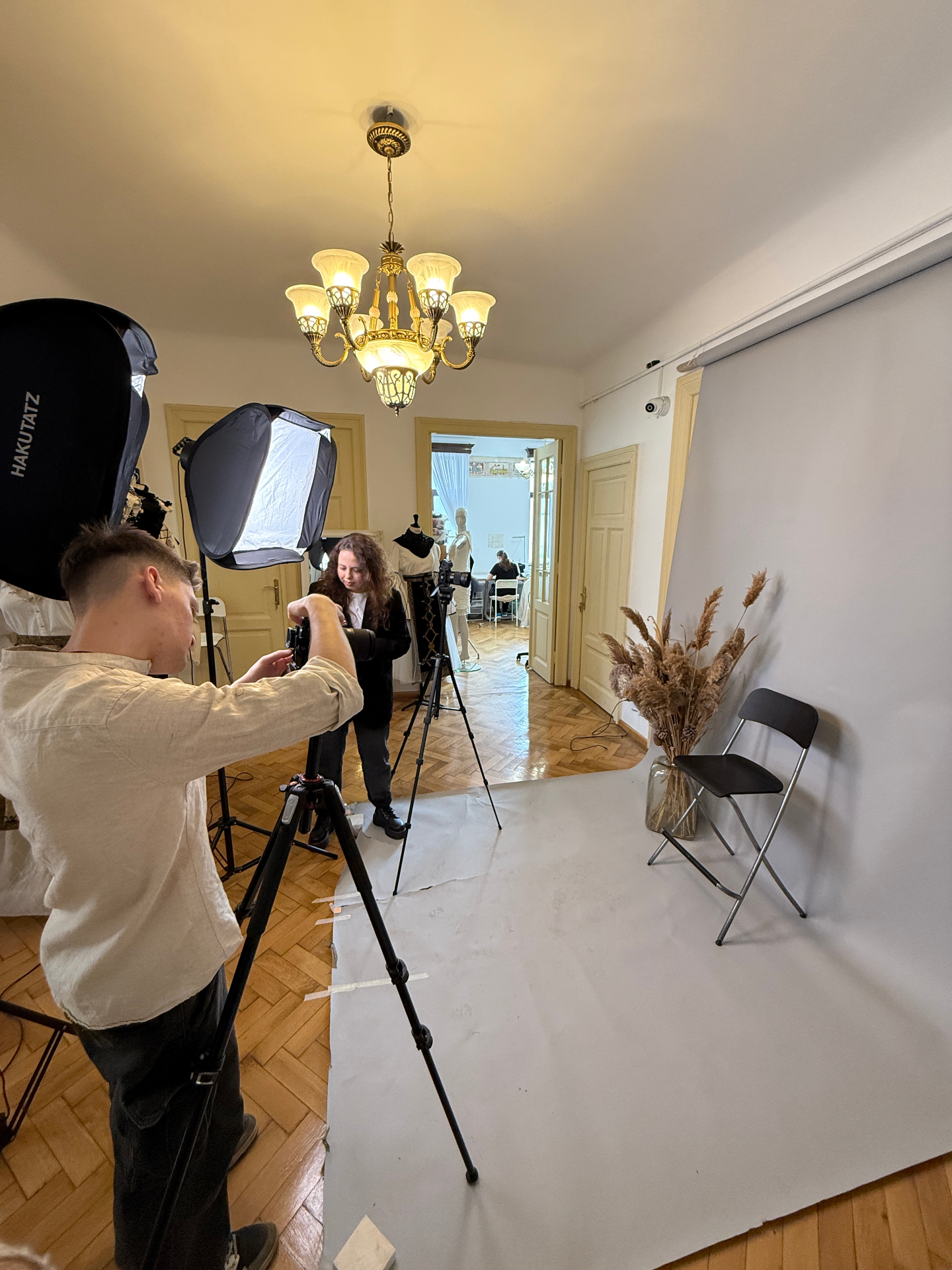 Studio shoot