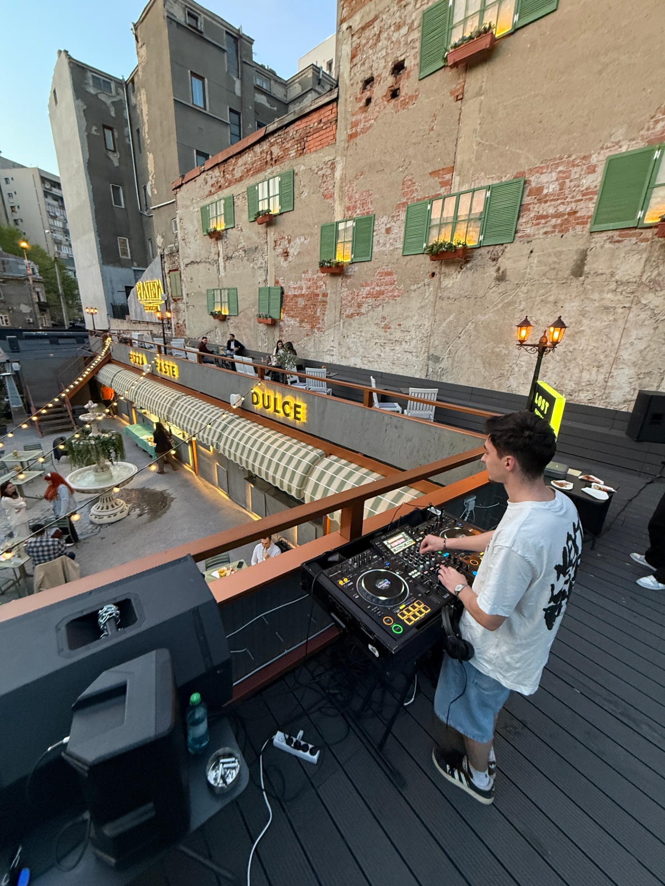 Rooftop DJ set